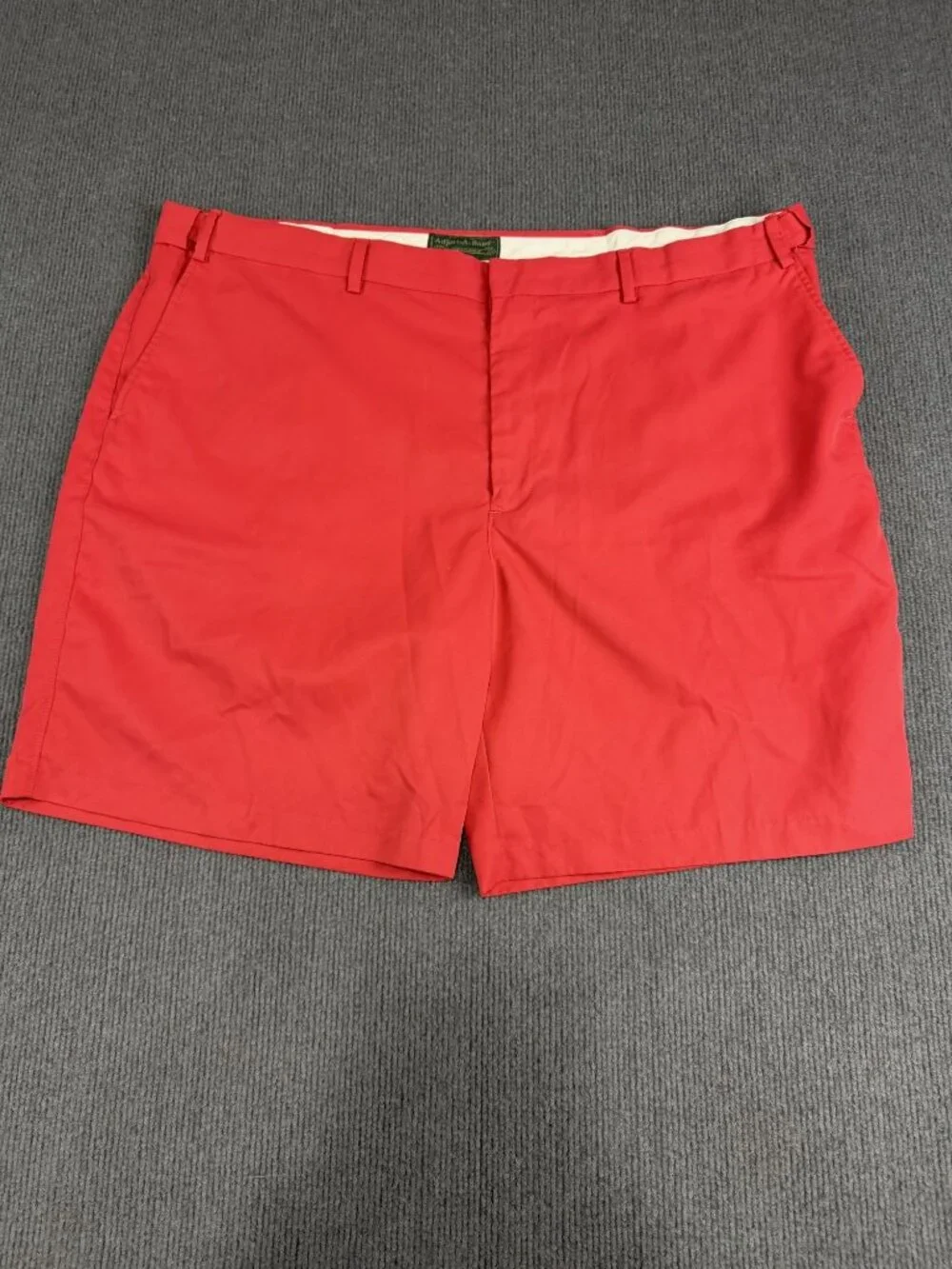Adjust-A-Band Mens Red Expandable Waist Shorts 44